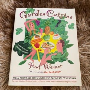 Garden Cuisine Heal Through Low Fat‎ Meatless food cookbook Vegetarian